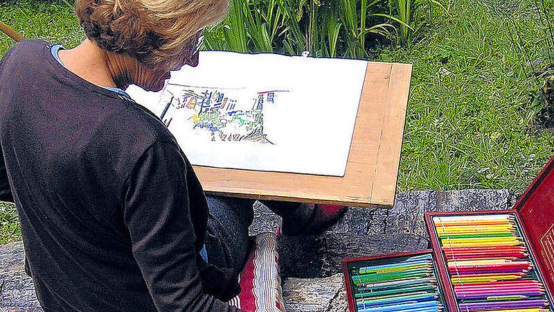 Offene Ateliertage im Stadttorturm Hautnah erleben, wie Kunst wird