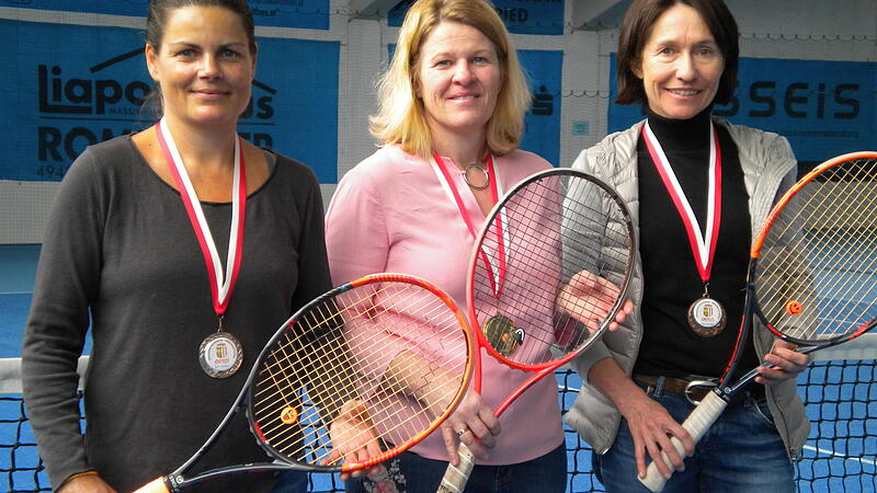 Drei Titel für UTC Fischer Ried bei den Senioren-Tennislandesmeisterschaften