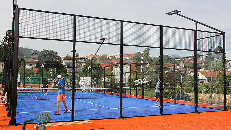 Padel-Tennisplatz in Lichtenberg feierlich eröffnet