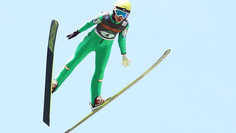 Damen-Skisprung