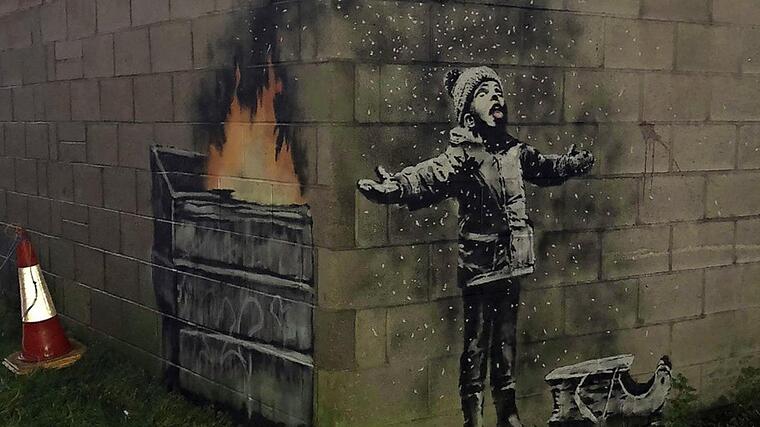 Die schönsten Werke Banksys