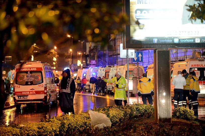 Tote bei Anschlag in Istanbul in Silvesternacht