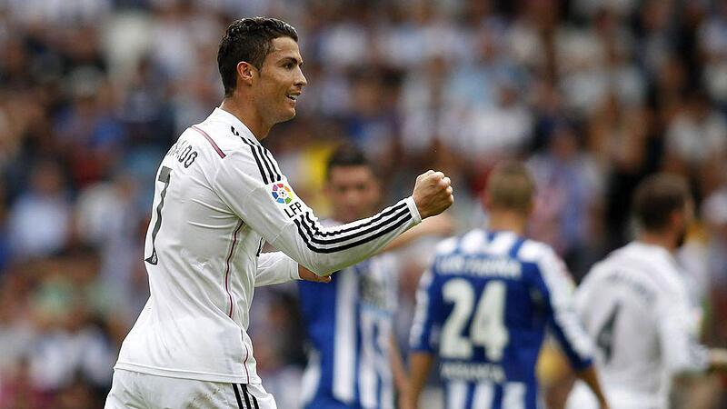 Real Madrid meldete sich mit Rekordsieg zurück