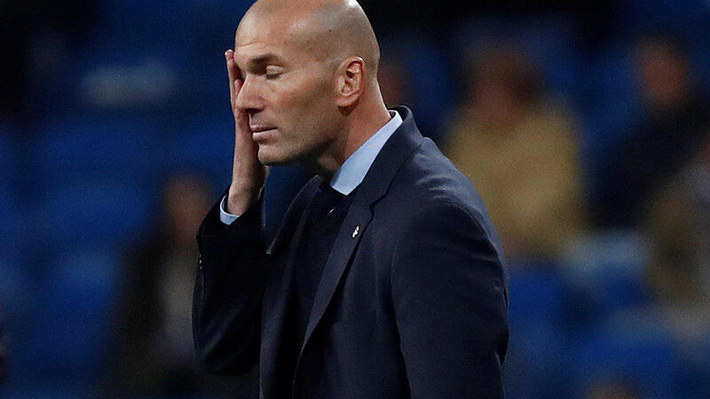 Zidane als Schuldiger des Real-Tiefs