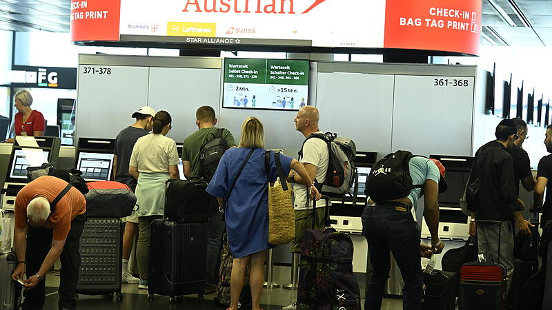 Flight cancellations and delays at Austrian Airlines