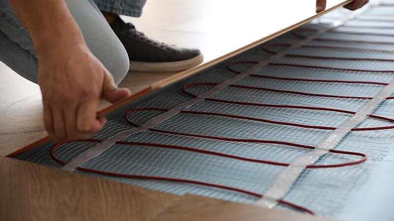 Underfloor heating in new houses standard