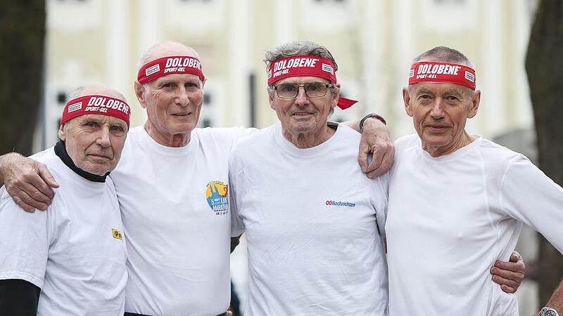 Marathon-fit mit weit über 70 Jahren