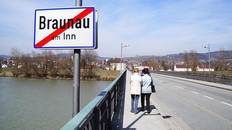 Grenze Braunau Simbach