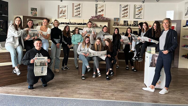 "Projekt Tageszeitung" in der Berufsschule Ried