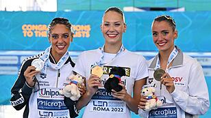 Schwimm-EM in Rom: Bronze für Österreich