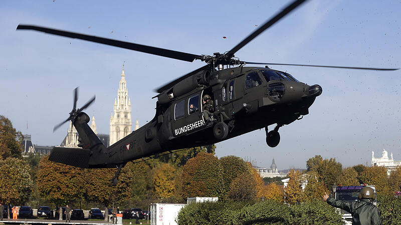 Bundesheer: 300 Millionen Euro für Hubschrauber