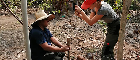 Nach Matura Kleinbauern in El Salvador geholfen