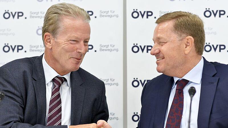 Amon soll das Profil der ÖVP schärfen und sie notfalls auf Neuwahl vorbereiten
