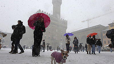Italien versinkt im Schnee