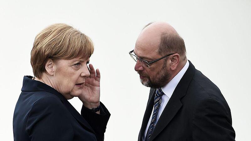 Schulz-Effekt: Beflügelte SPD schließt in Umfragen zur Merkel-CDU auf