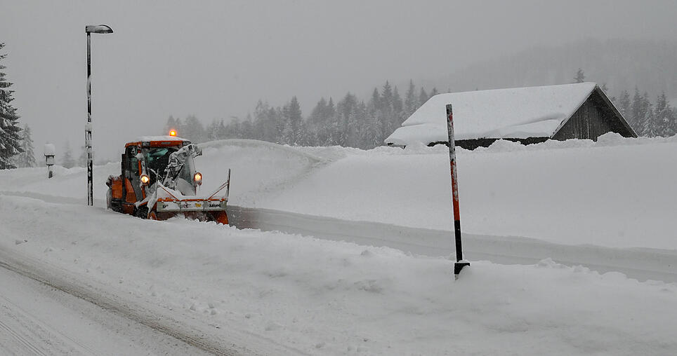 Der Schnee hat Österreich fest im Griff