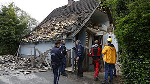 Einsatz: Explosion in Haus in Graz