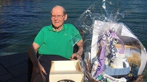 This man has been vacationing at Lake Attersee for 70 years