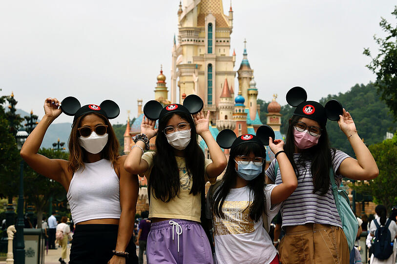 Disneyland Hongkong hat wieder geöffnet