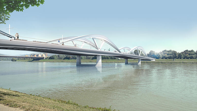 Im Juni 2018 sollen die Bauarbeiten an der neuen Donaubrücke endlich starten