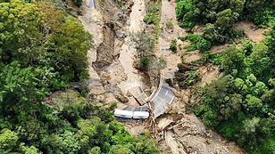 Zyklon "Gabrielle" richtete in Neuseeland große Schäden an