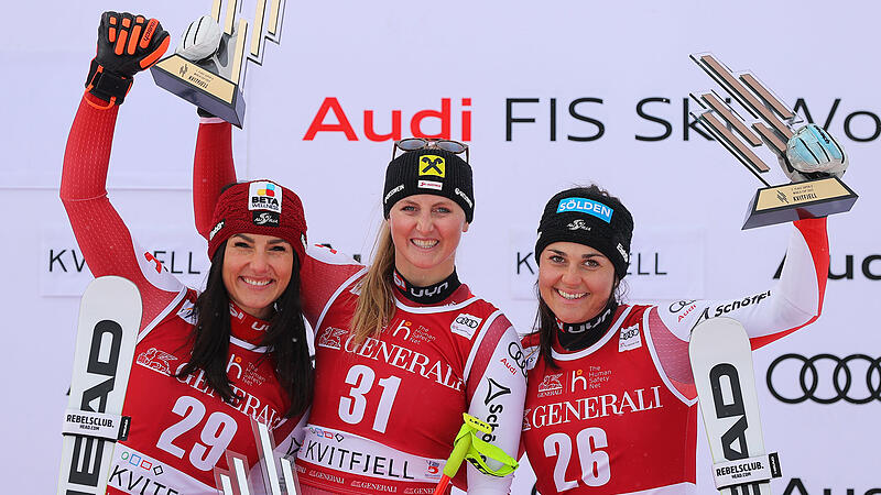 ÖSV hat trick in Kvitfjell: Ortlieb ahead of Venier and Gritsch