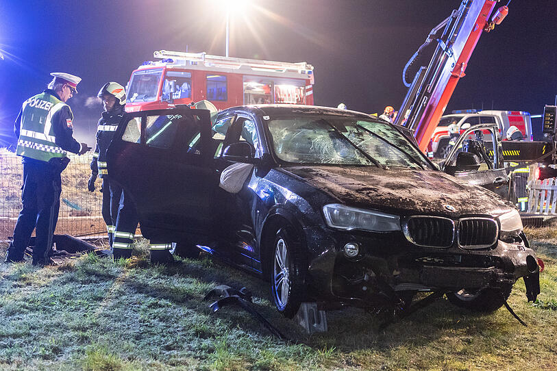 BMW stürzte in Löschteich: Mühlviertler ertrank