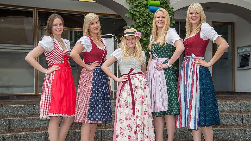 Fünf Oberösterreicherinnen kämpfen um die Blumenkrone beim Narzissenfest