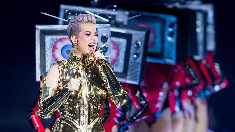 Katy Perry überflutete die Reize in Wien