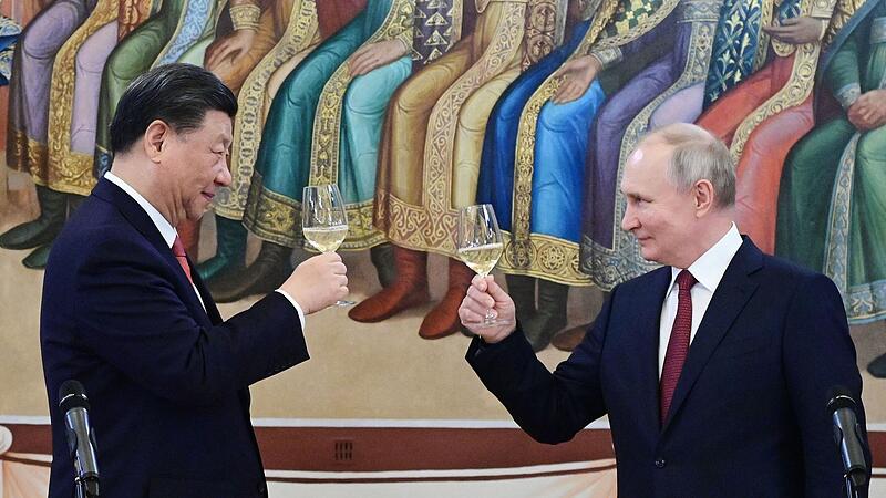 Xi Jinping, Wladimir Putin