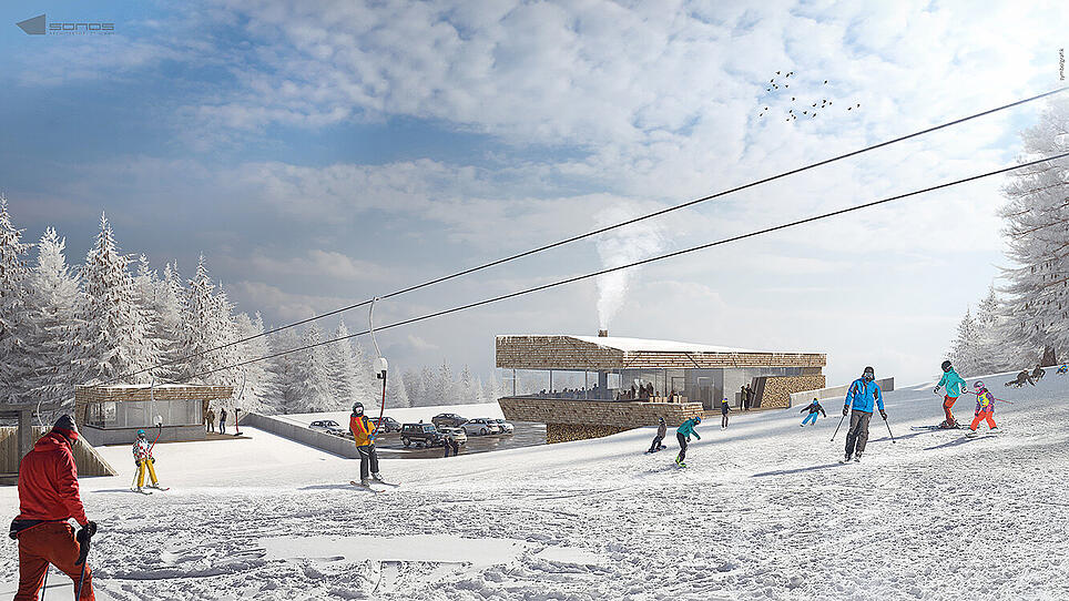 Wintersport Arena Liebenau rüstet mit Infrastrukturgebäude kräftig auf