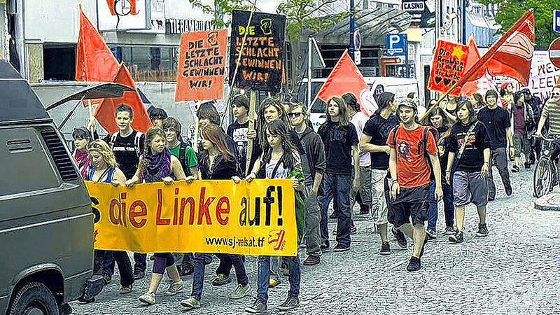 Nach 15 Jahren wieder eine Mai-Demo in Wels
