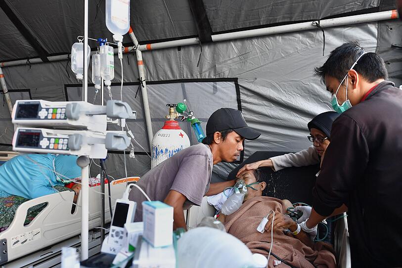 Mehr als 140 Tote bei erneutem Erdbeben auf Lombok