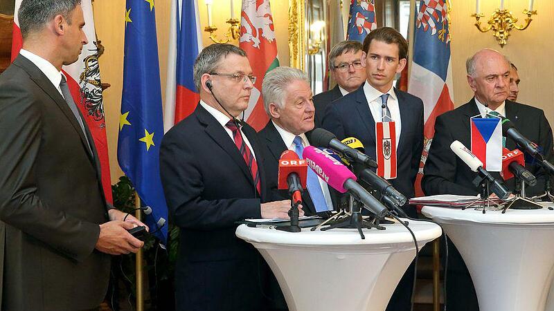 Österreich und Tschechien fordern von der EU Absicherung der Außengrenzen
