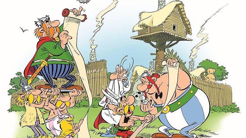 Asterix und Obelix ziehen in eine PR-Schlacht gegen Julius Cäsar