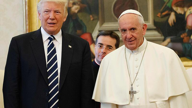"Größte Ehre": Der Papst trifft Donald Trump