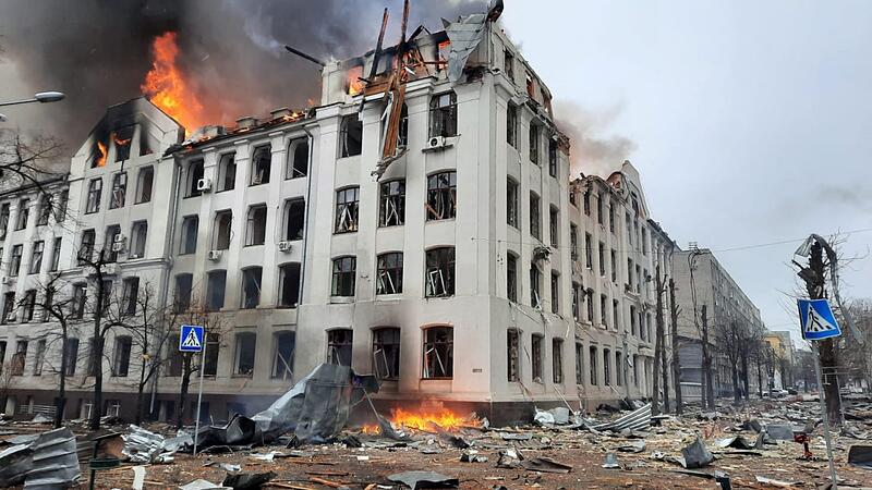 Ukraine trotzt Raketenhagel: "Kiew steht und wird stehen"