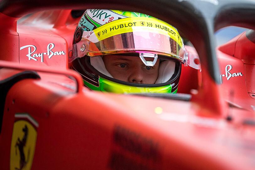 Gänsehaut-Momente bei Schumachers Ferrari-Test