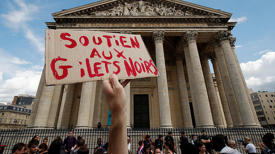 Migranten besetzten Pariser Pantheon