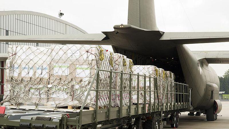 Hilfsgüterlieferung für Irak