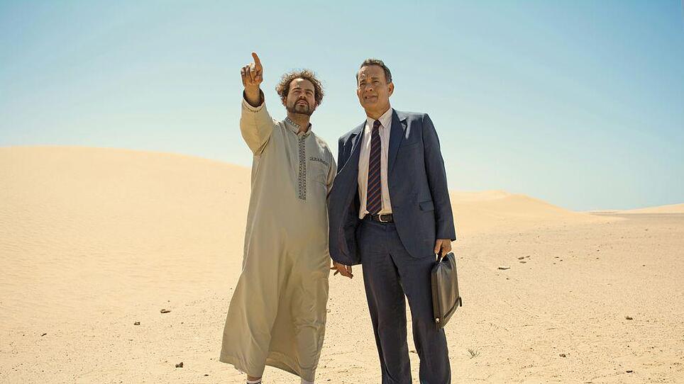 Tom Hanks, gestrandet in der Wüste