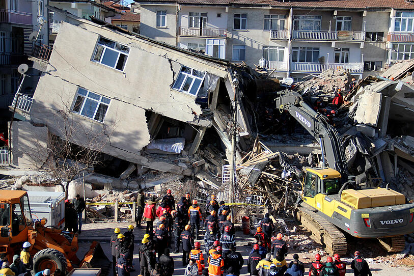 Erbeben in der Türkei: Bilder aus dem Katastrophengebiet