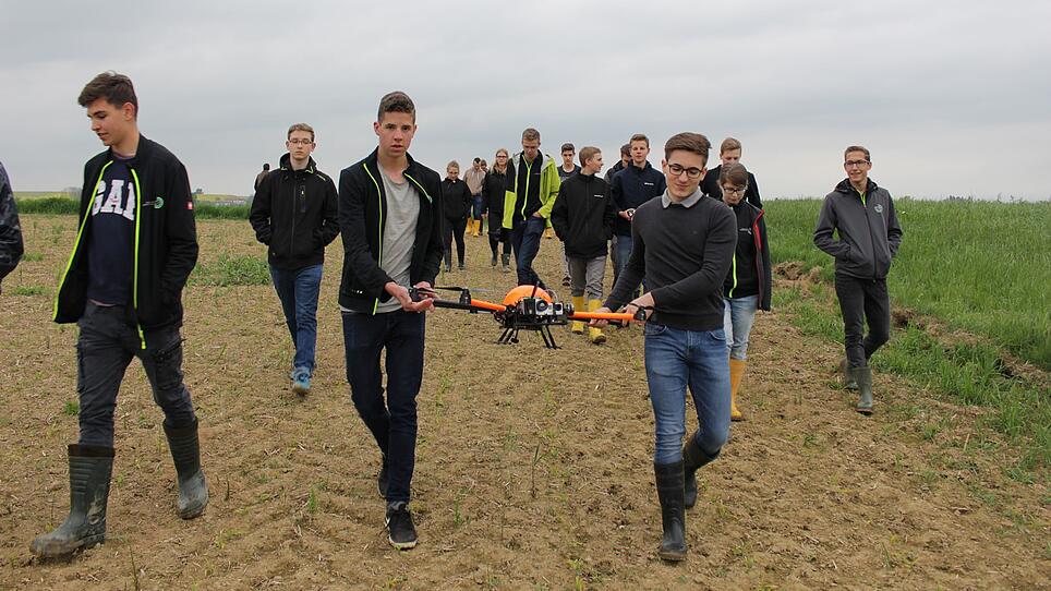 Drohnen-Einsätze für regionale Landwirtschaft