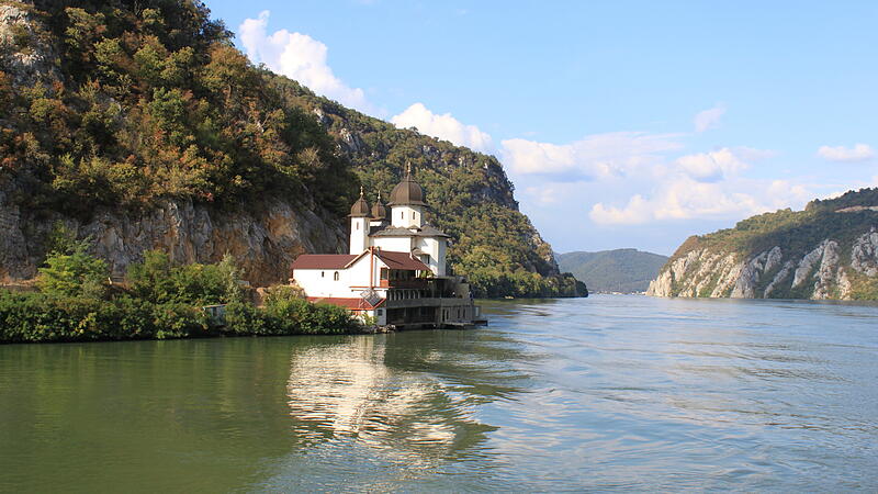 Donau, Budapestr, Eisernes Tor, Donauenge, Kloster Mraconia, Foto: eku