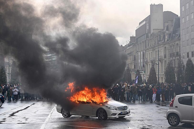 Wieder Proteste gegen Pensionsreform in Frankreich