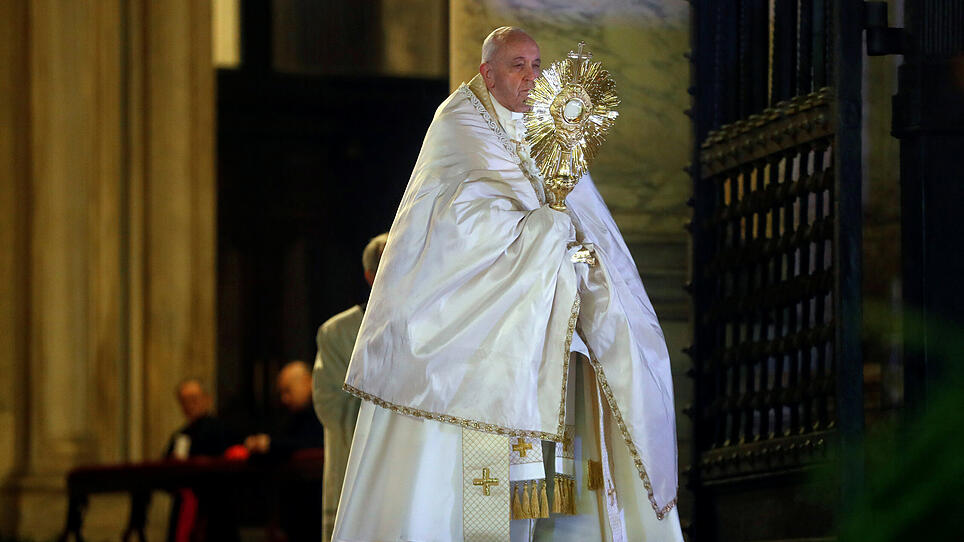 Beispiellose Geste von Papst Franziskus