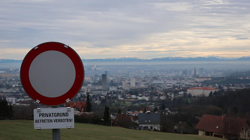 Security neben Wanderweg: Stadt Linz lässt Route neu beschildern