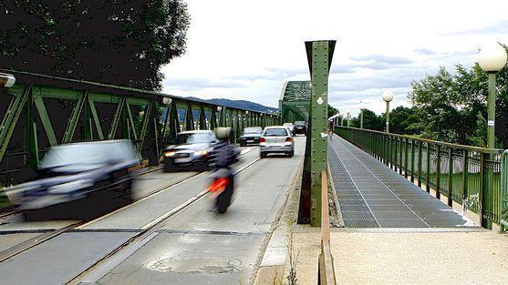 Brücke neben der Eisenbahnbrücke kostet bis zu 40 Millionen Euro