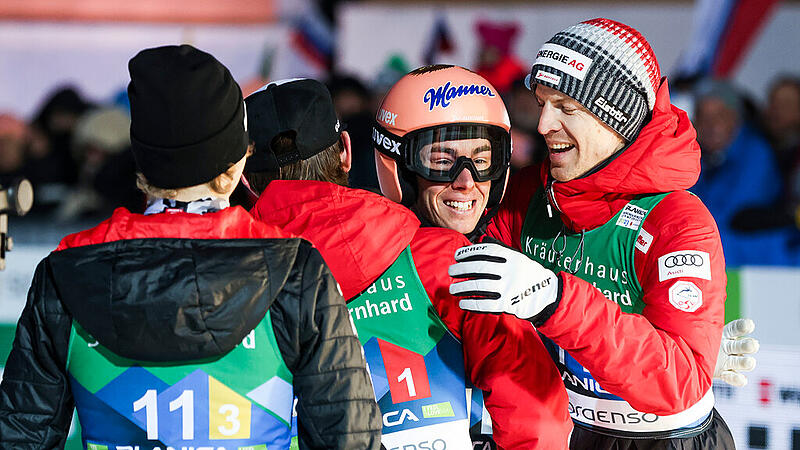 Victory for ÖSV men in the World Cup team competition in Lahti