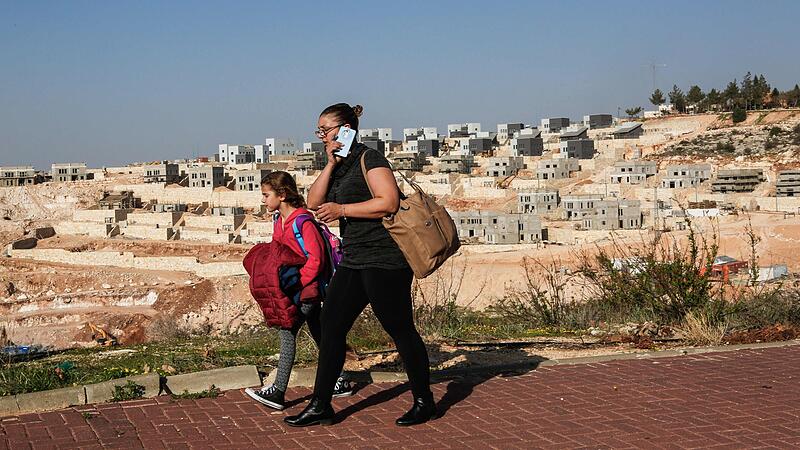 Westjordanland: Israel baut 1355 neue Wohnungen